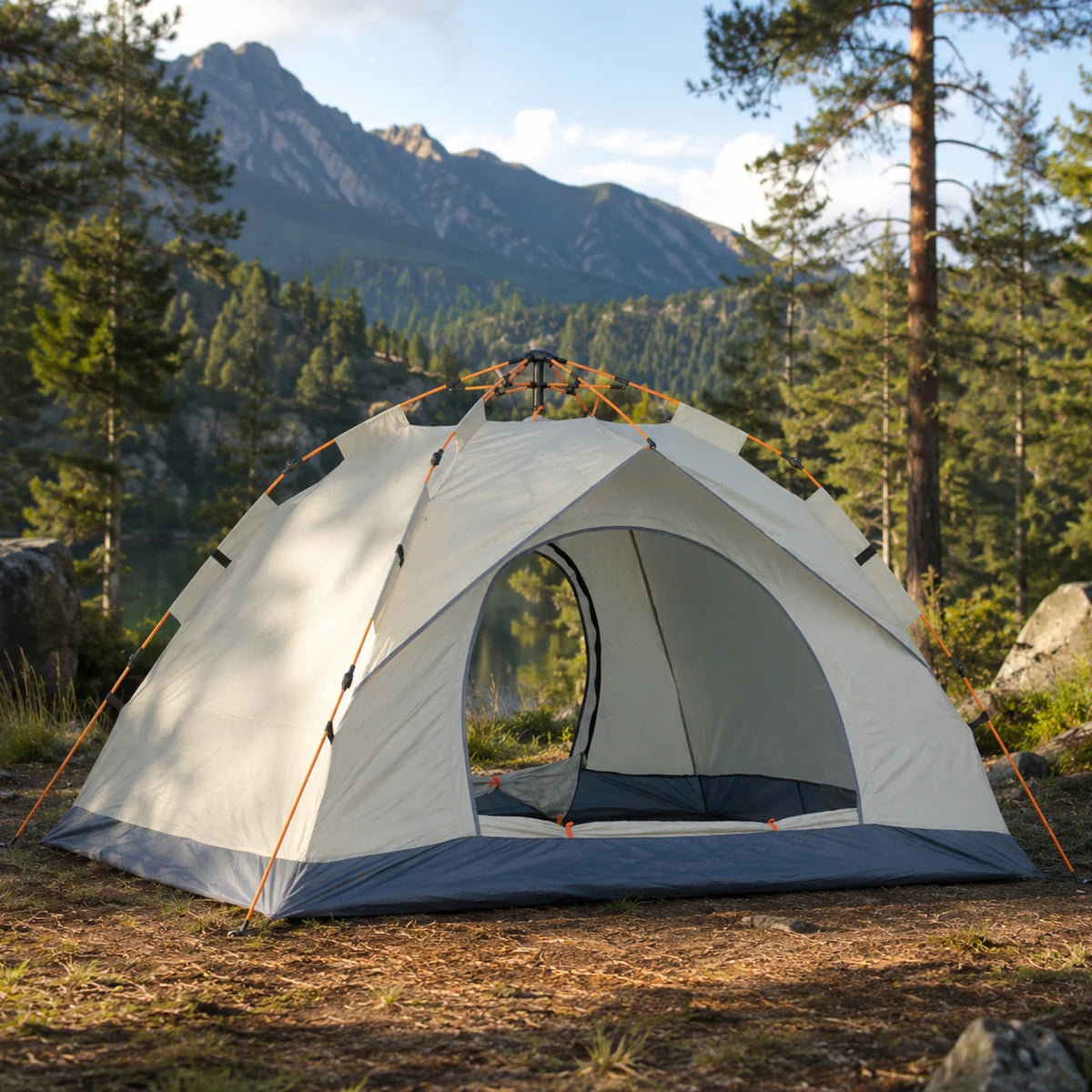 Tribenest Automatic Pop Up Tent Quick Setup Windproof Rain Resistant