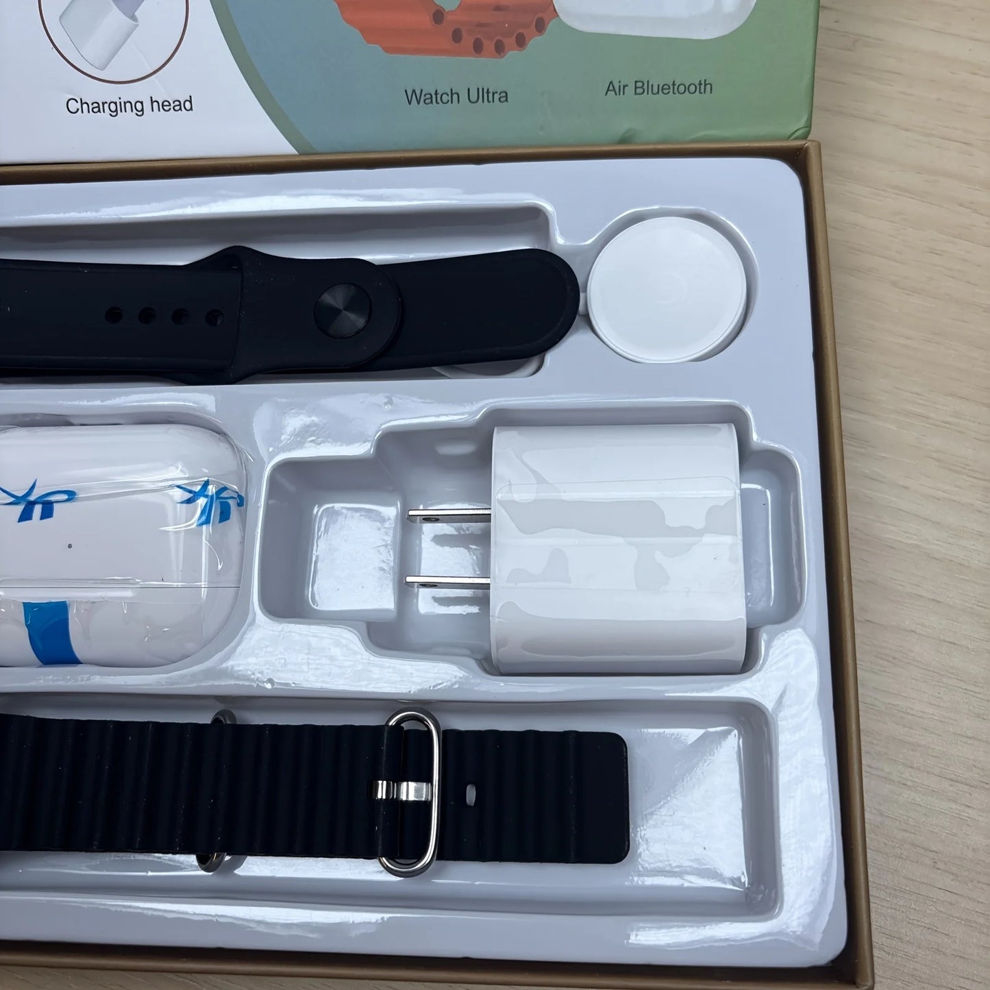 2 In 1 Smart Watch Bundle With Wireless Earbuds And Fitness Tracking