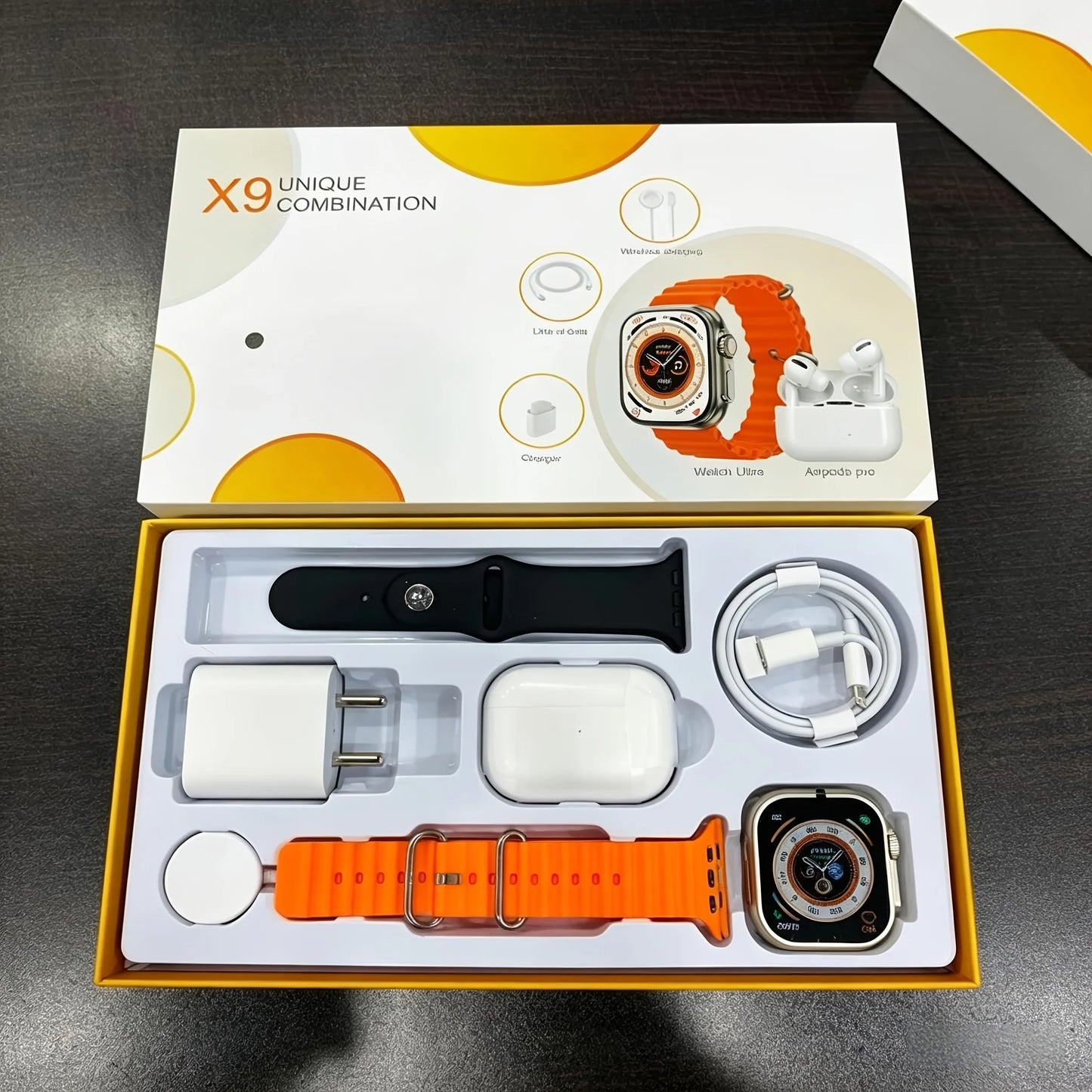 2 In 1 Smart Watch Bundle With Wireless Earbuds And Fitness Tracking