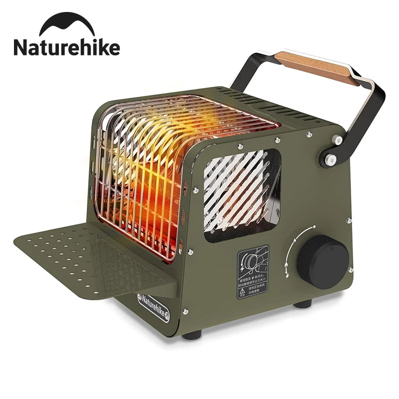 Naturehike Portable Indoor Outdoor Camping Heater Mini Stainless Steel Stove