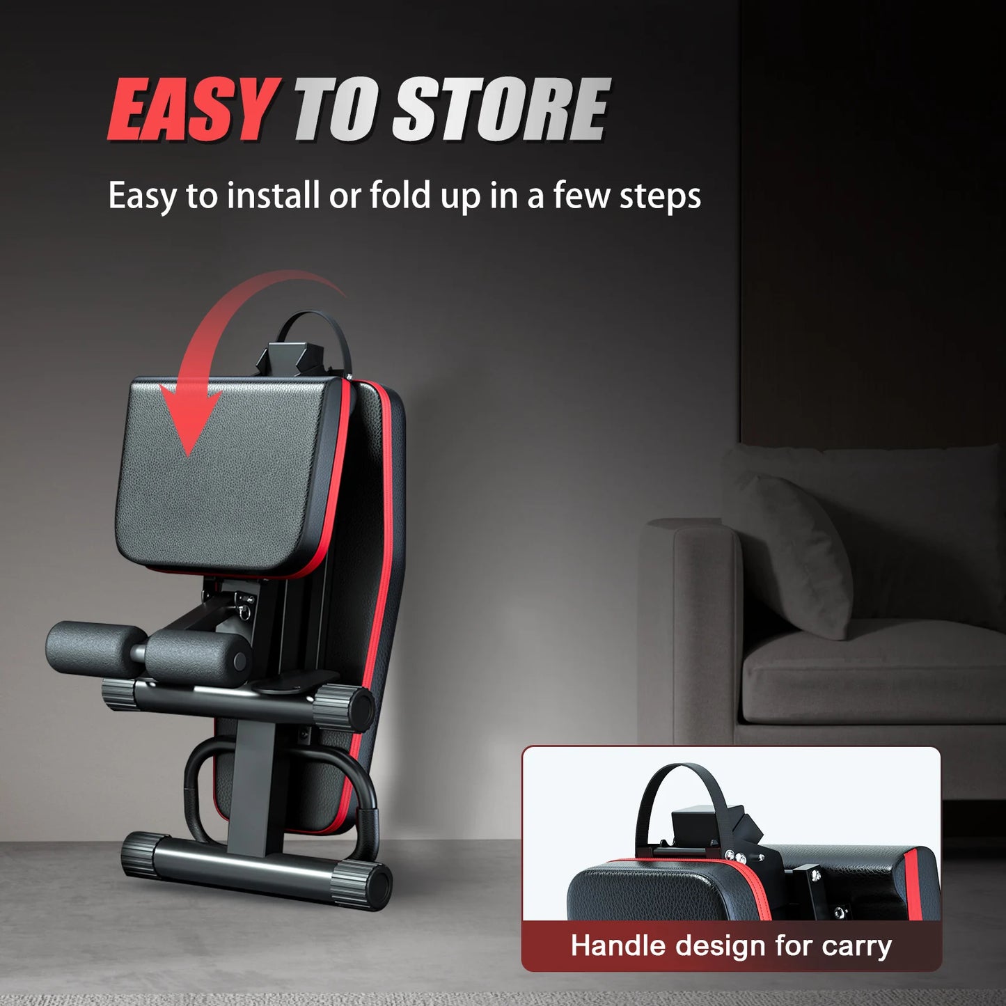 Foldable 14-in-1 Adjustable Weight Dumbbell Bench