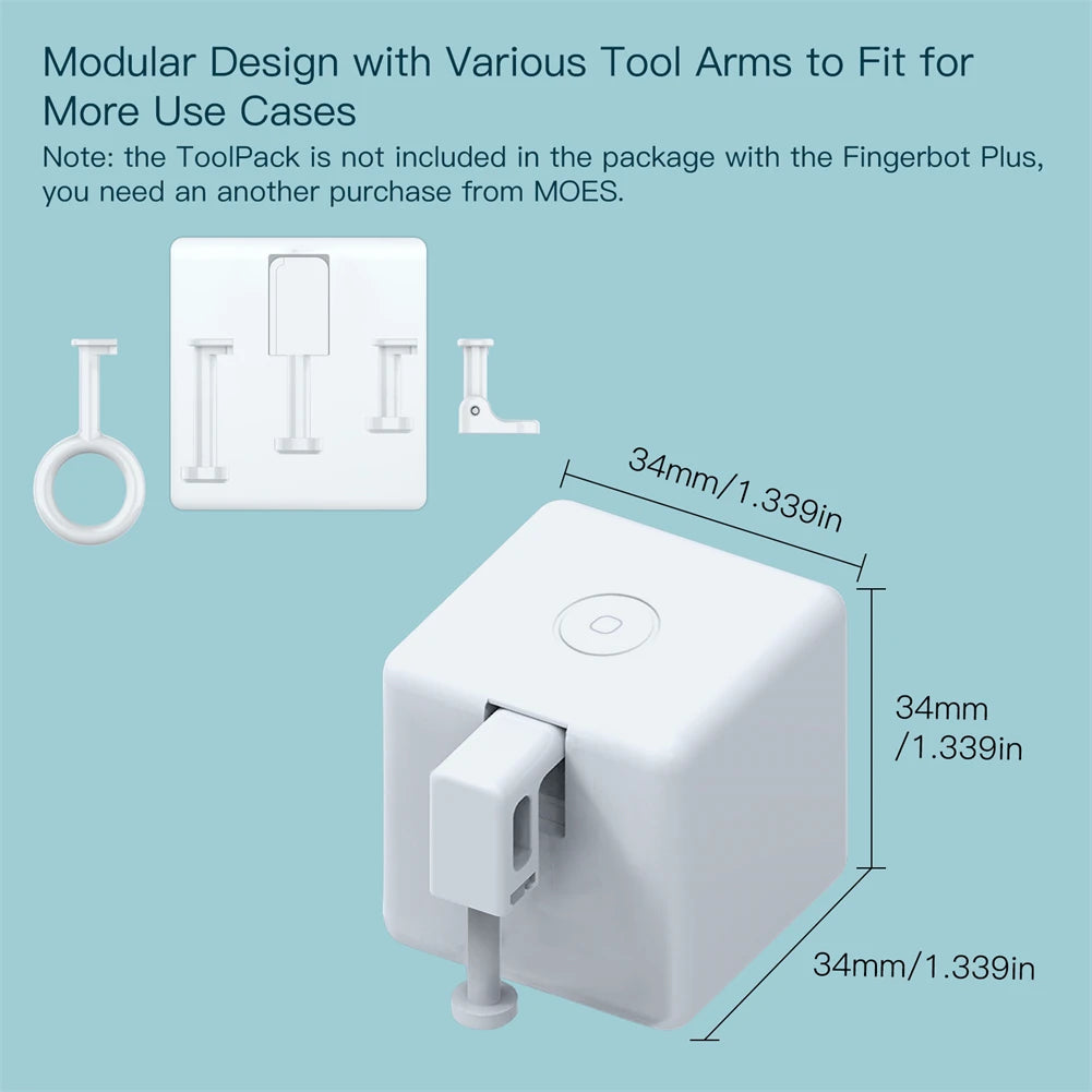 Moes Tuya Smart Bluetooth Fingerbot Home Assistant Controller