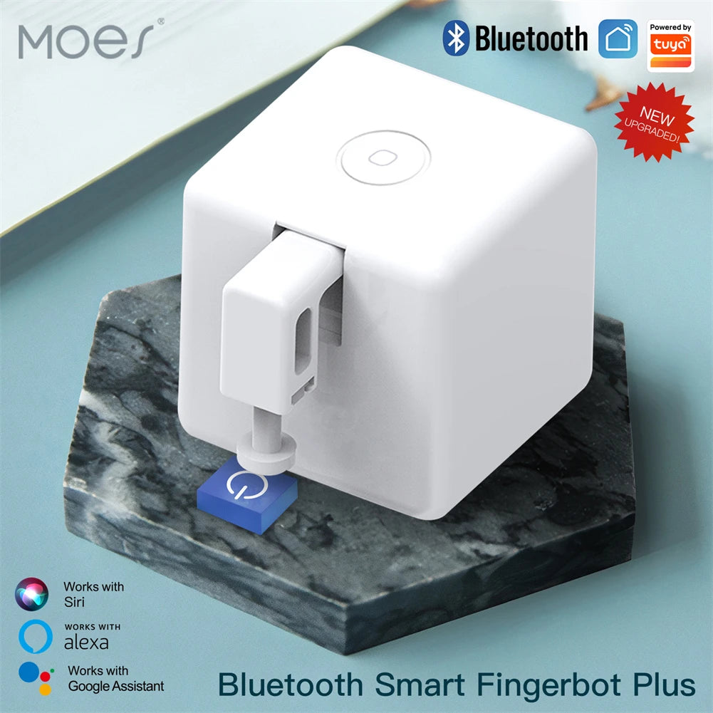Moes Tuya Smart Bluetooth Fingerbot Home Assistant Controller