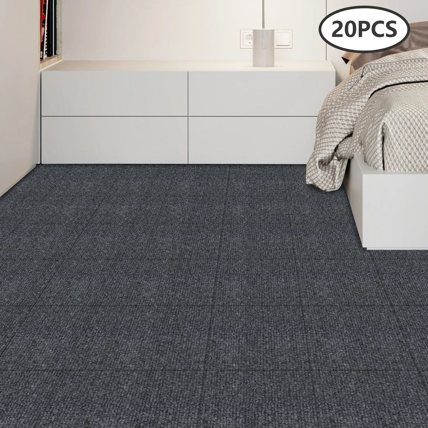 Self Adhesive Diy Carpet Floor Tiles For Modern Home