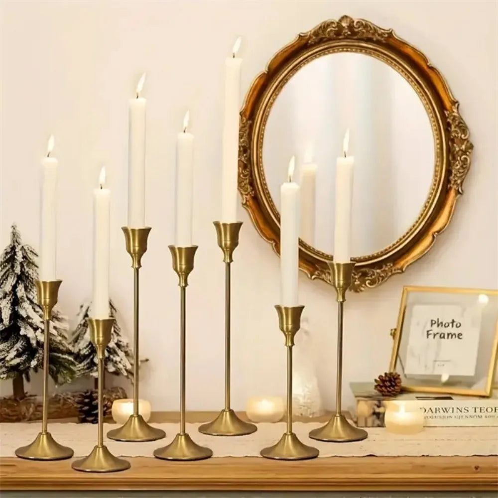 Metal Taper Candle Holders For Home Wedding Decoration New Style
