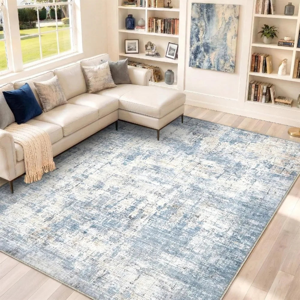 Machine Made Washable Nylon Rug For Modern Home Decor