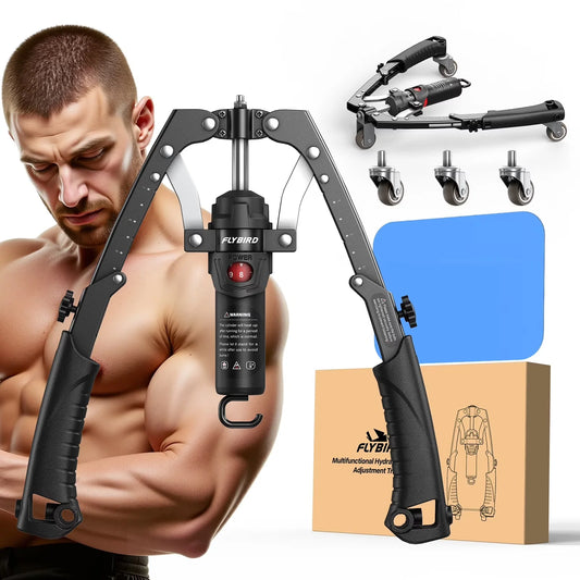 Fed Fitness Twister Arm Trainer Hydraulic Ab Roller Chest Exercise