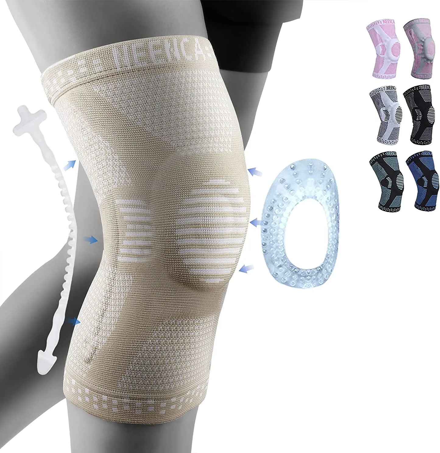 NEENCA Copper Knee Brace For Arthritis And Joint Pain Relief
