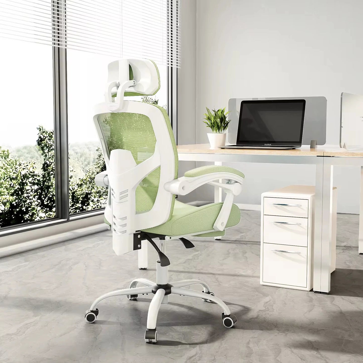 JHK Ergonomic High Back Mesh Rocking Gaming Chair Lumbar Support