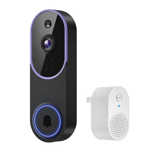 Smart Wireless Video Doorbell With AI Human Detection