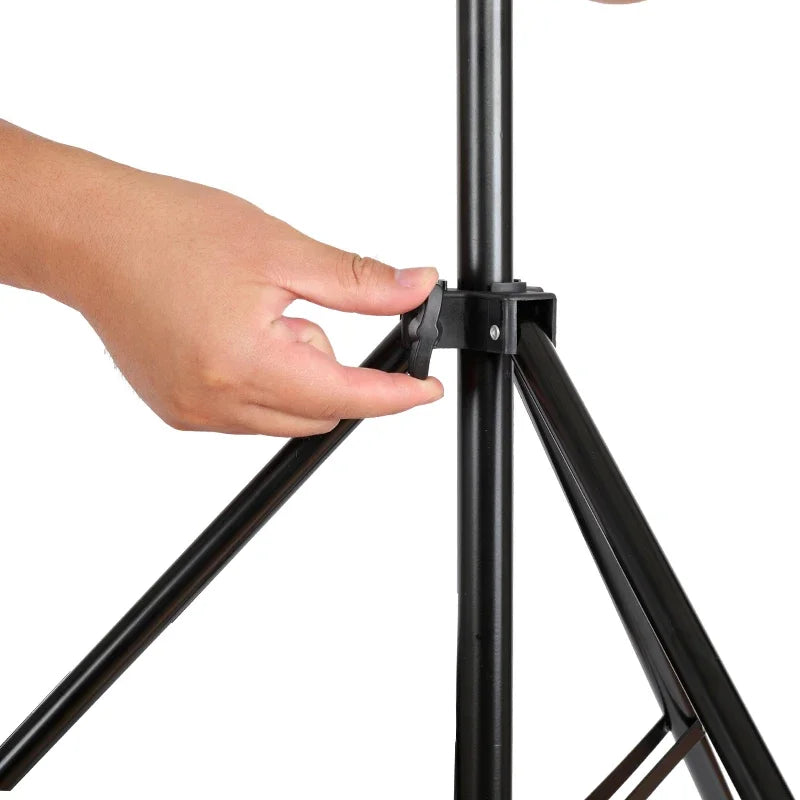 Sh Adjustable Aluminum T-Shaped Photography Backdrop Stand