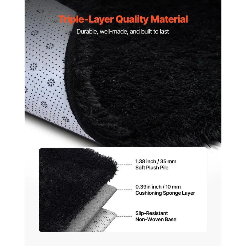 Premium Quality Plush Area Rug For Modern Living Room