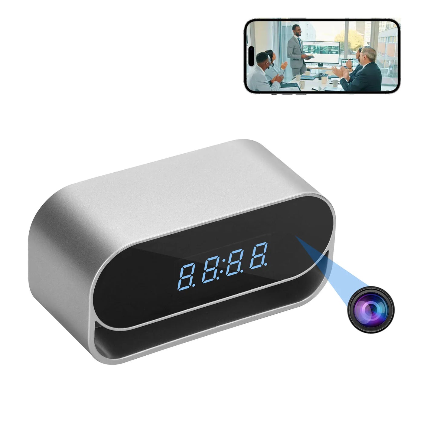 Ouvis 4K HD WiFi Covert Surveillance Camera With Night Vision
