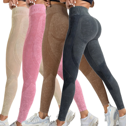 Women's Seamless High Waisted Yoga Leggings With Butt Lifting