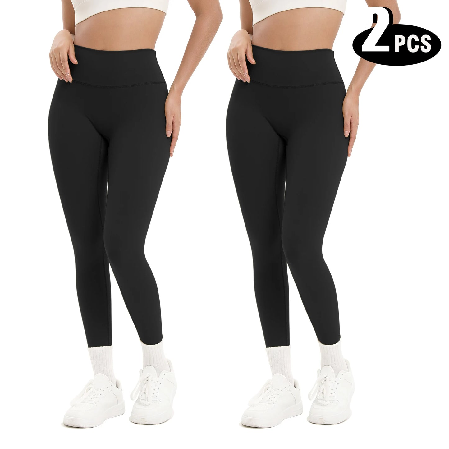 Women's Seamless High Waisted Yoga Leggings With Butt Lifting