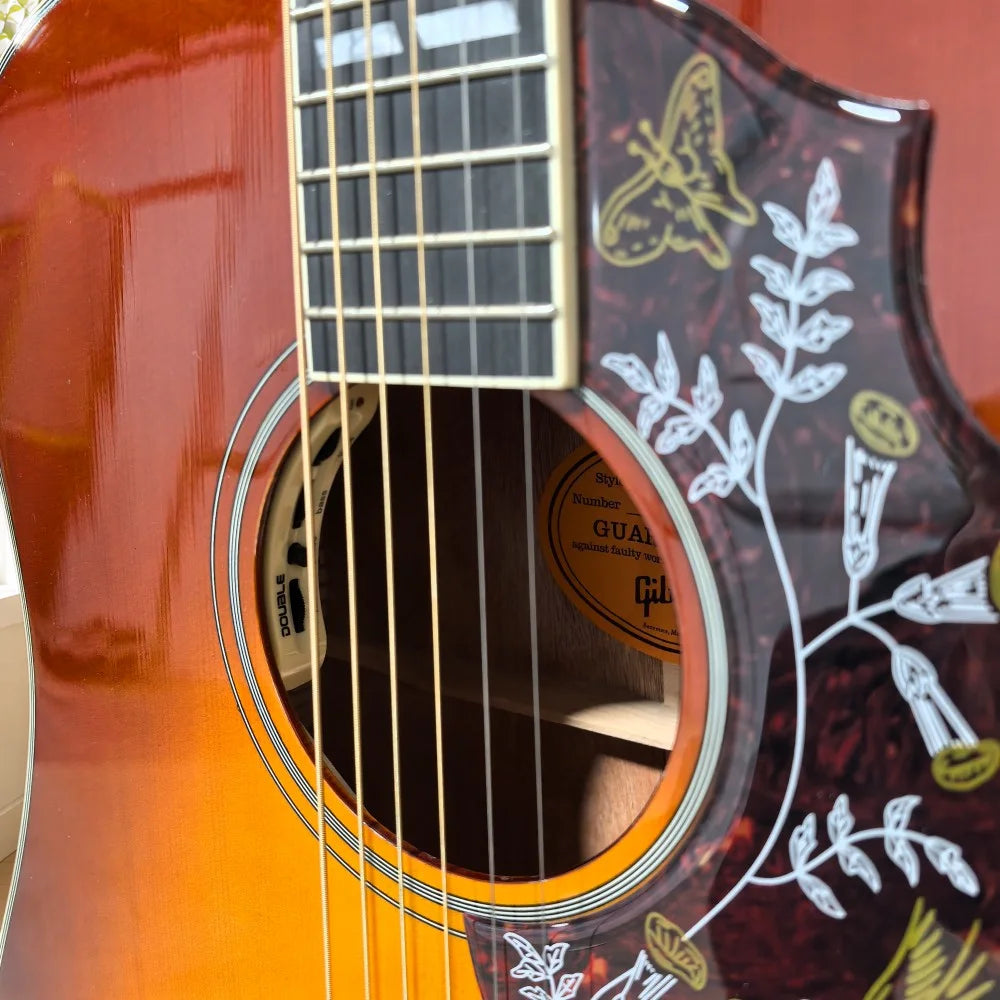 Oucey Hummingbird B1 EQ Acoustic Guitar Spruce Top