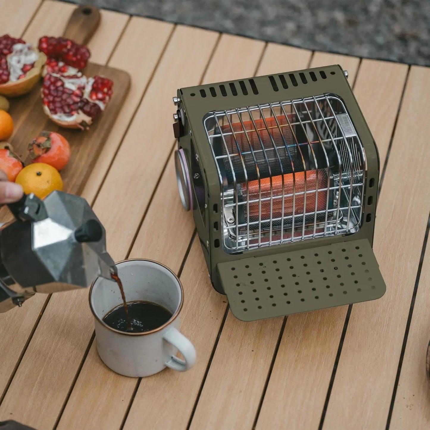 Naturehike Portable Indoor Outdoor Camping Heater Mini Stainless Steel Stove