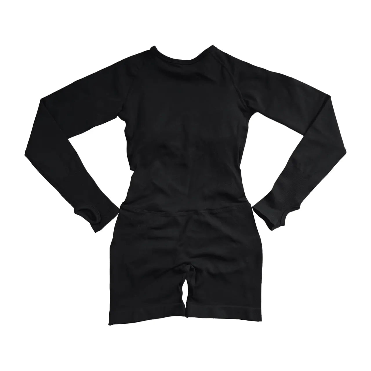 Nclagen Women's Seamless Long Sleeve Yoga Jumpsuit