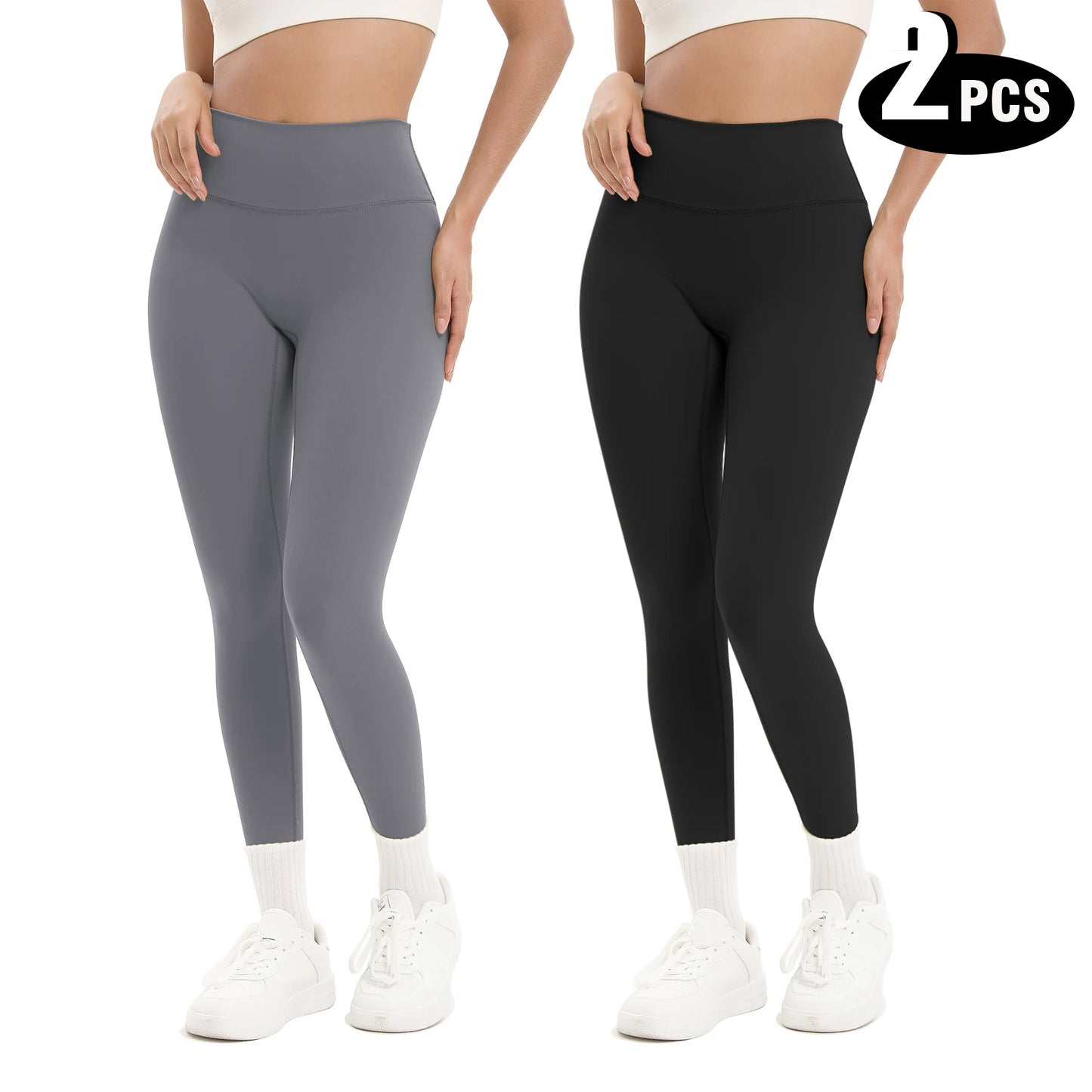 Women's Seamless High Waisted Yoga Leggings With Butt Lifting