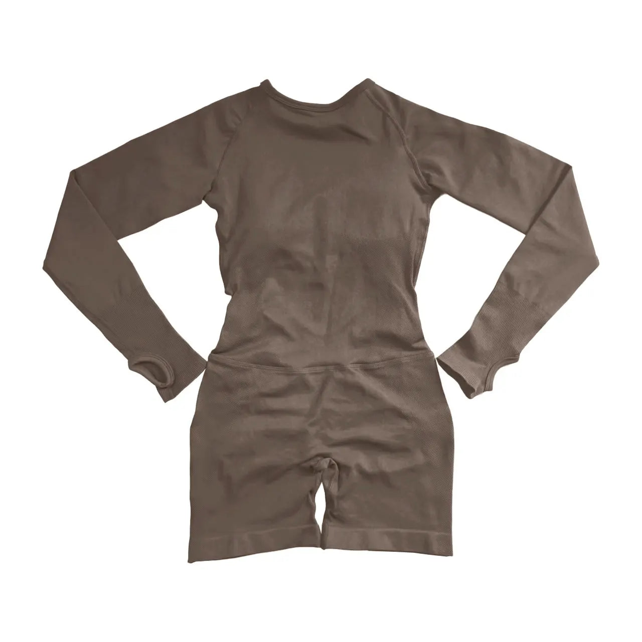 Nclagen Women's Seamless Long Sleeve Yoga Jumpsuit