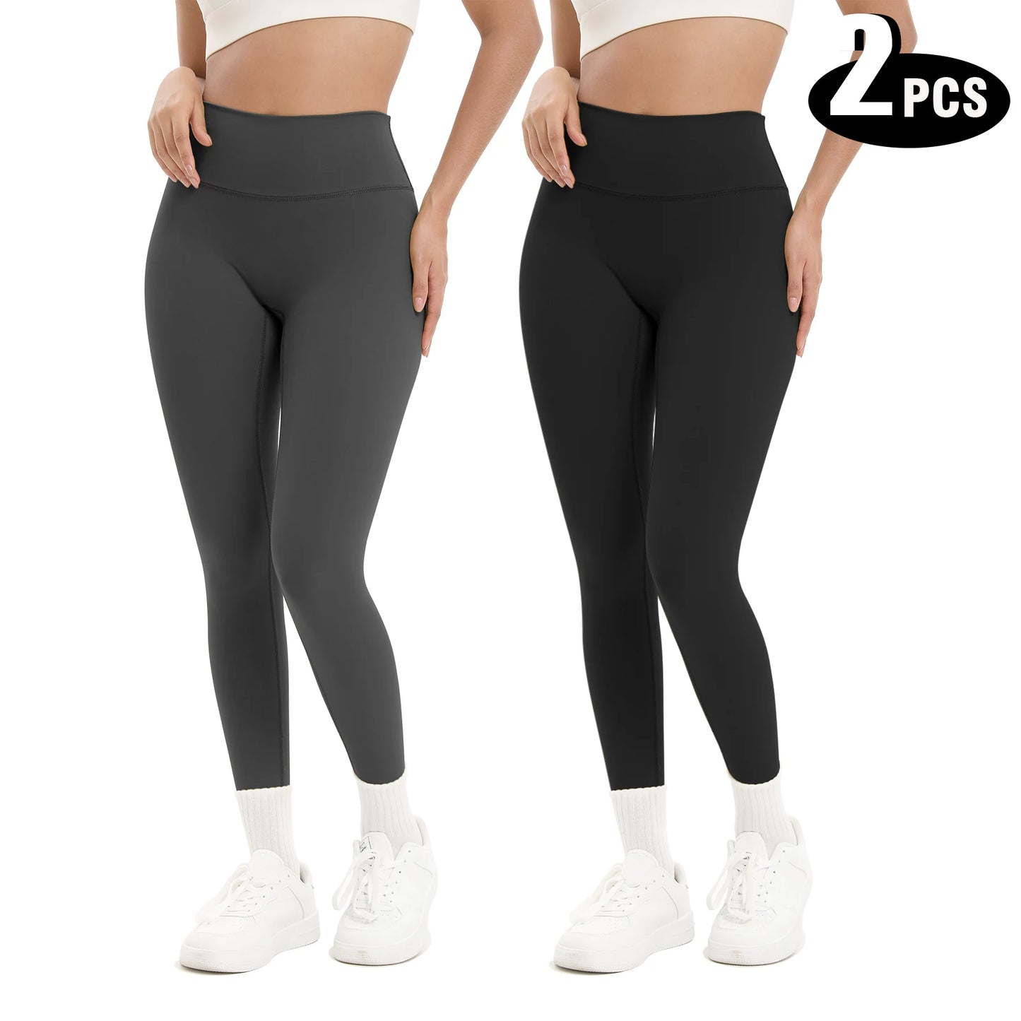 Women's Seamless High Waisted Yoga Leggings With Butt Lifting
