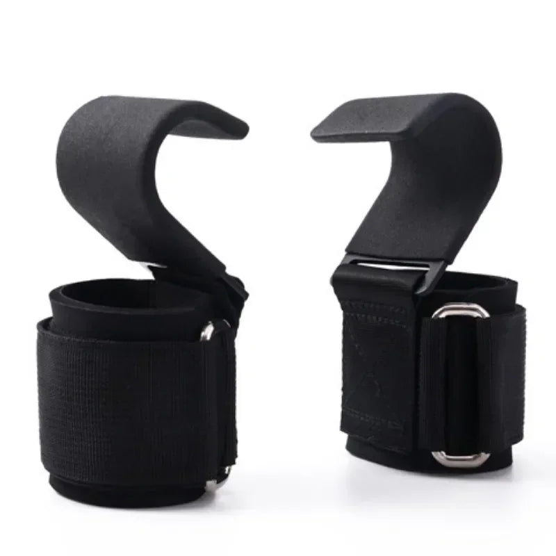 Premium Weight Lifting Hooks Non Slip Straps For Deadlift Powerlifting