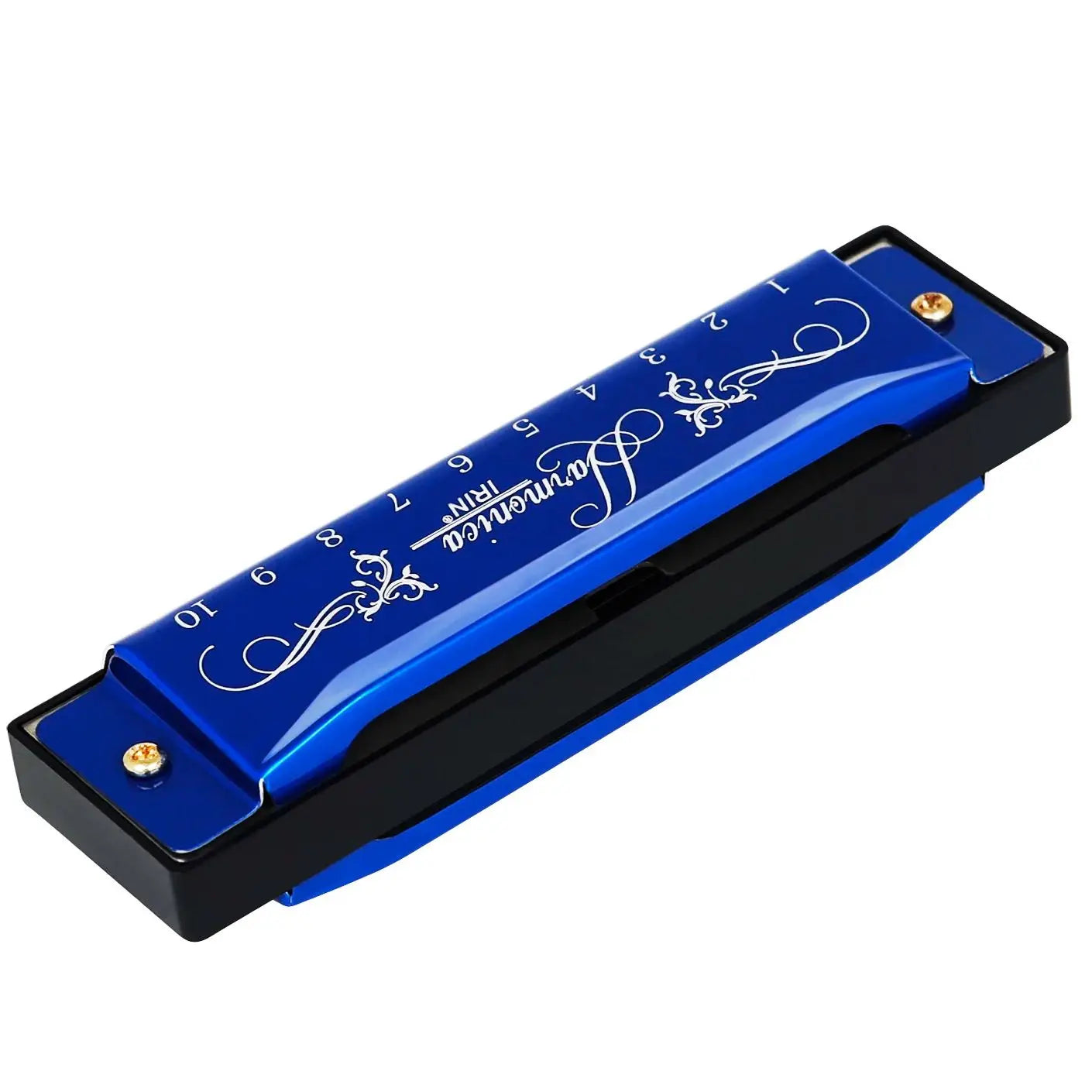 Irin 10 Hole Key C Harmonica With Metal Wind Instrument
