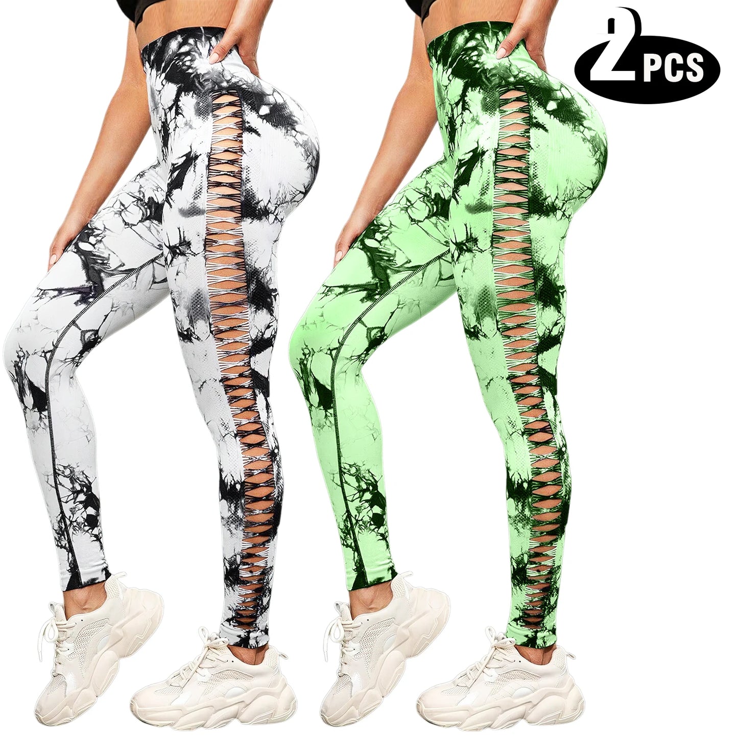 Women's Seamless High Waisted Yoga Leggings With Butt Lifting