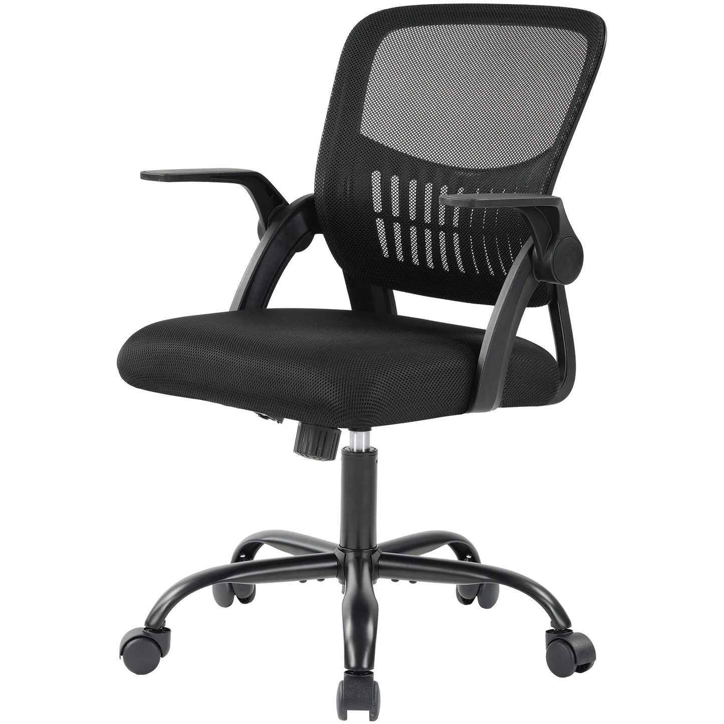 MCQ Ergonomic Mid Back Chair With Lumbar Support 360 Swivel