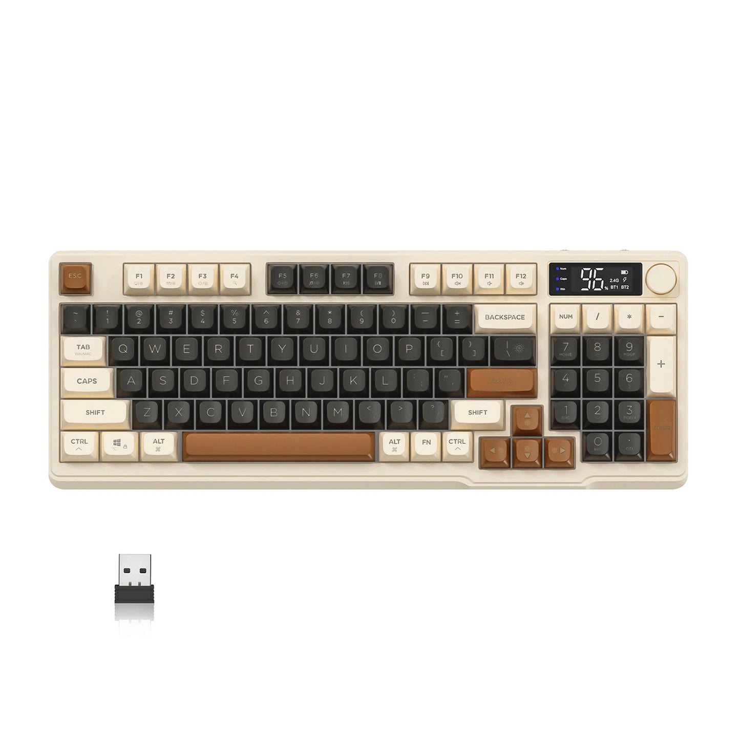 Attack Shark Wireless Gaming Keyboard With Display