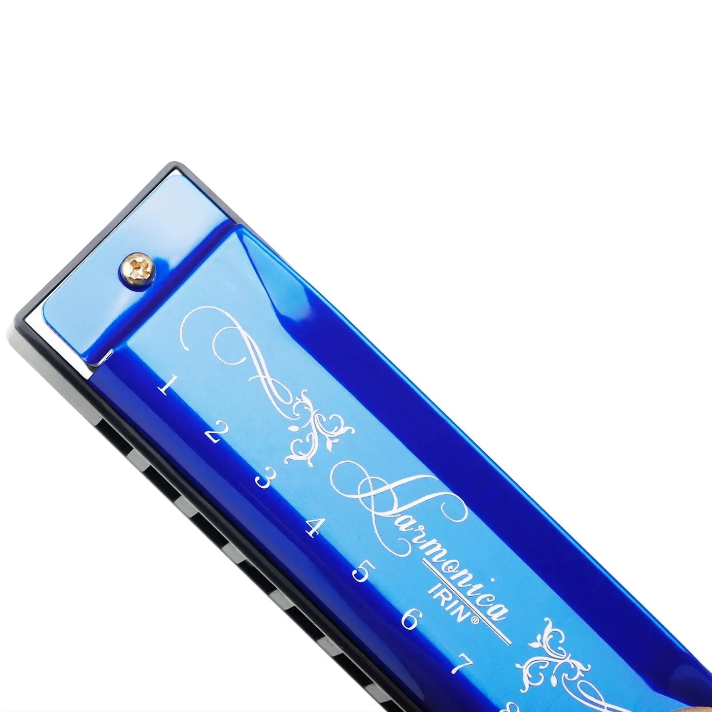 Irin 10 Hole Key C Harmonica With Metal Wind Instrument