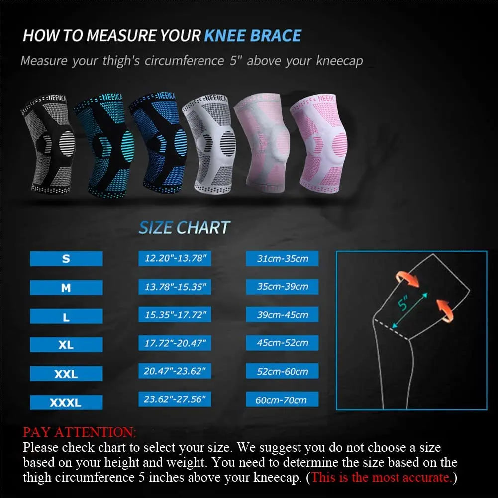 NEENCA Copper Knee Brace For Arthritis And Joint Pain Relief