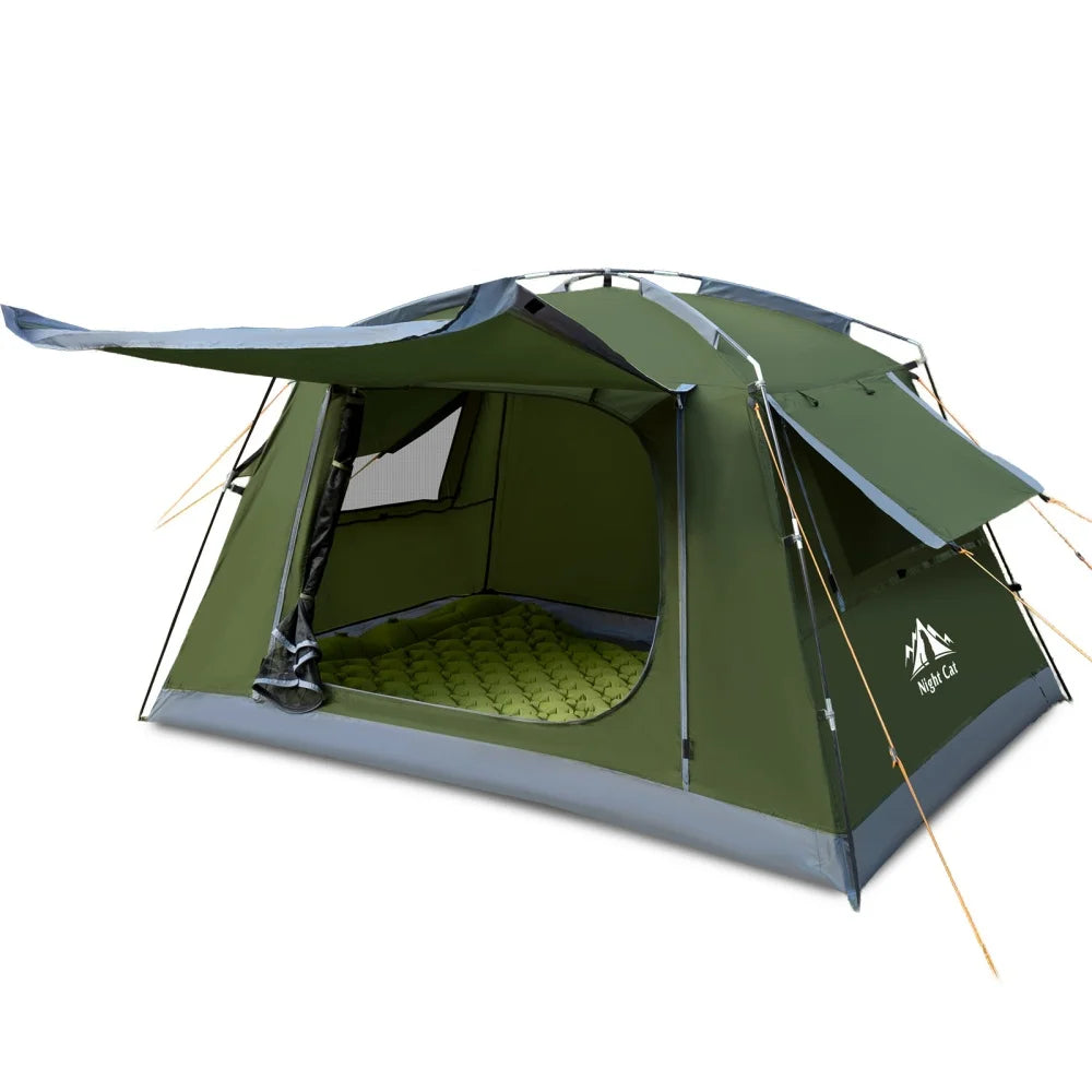 Night Cat Portable 2 Person Waterproof Backpacking Tent