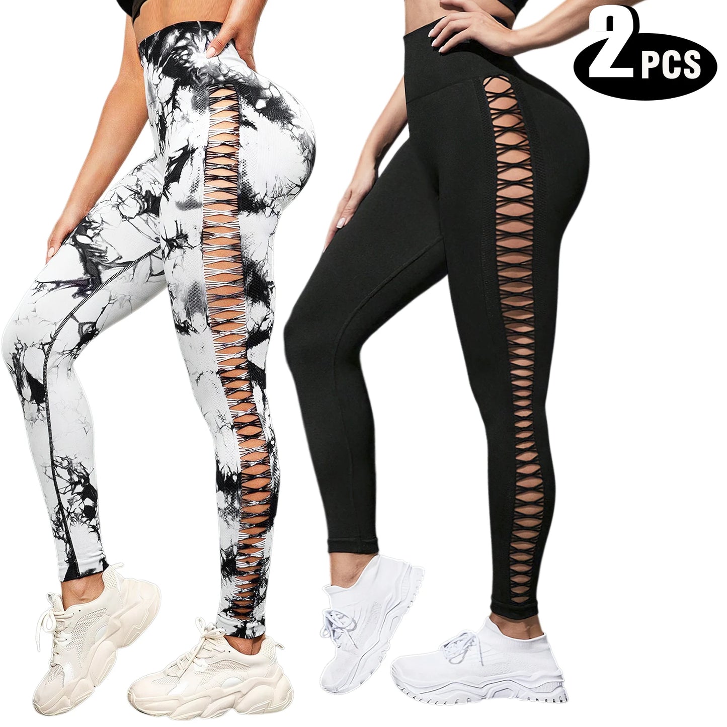 Women's Seamless High Waisted Yoga Leggings With Butt Lifting