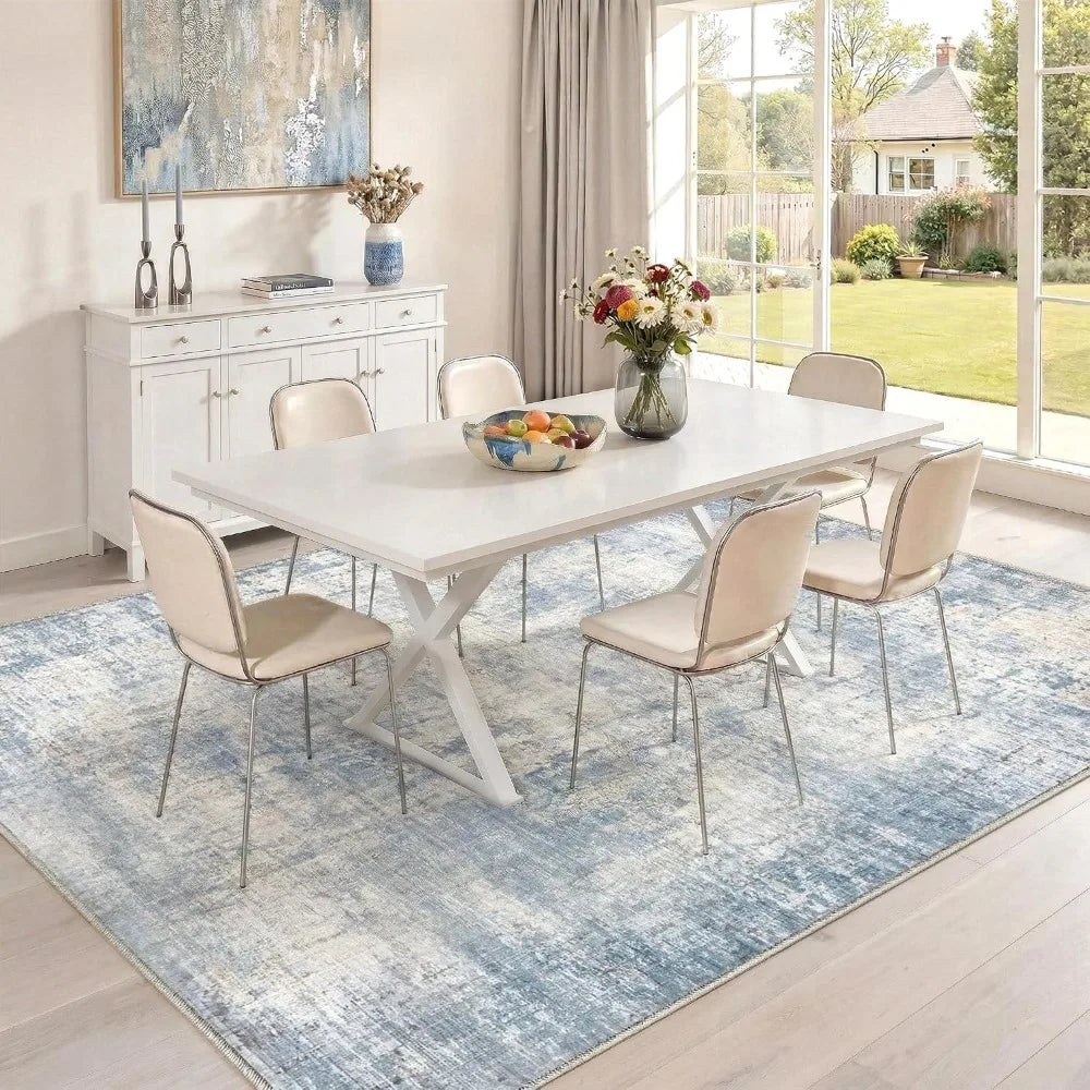 Machine Made Washable Nylon Rug For Modern Home Decor