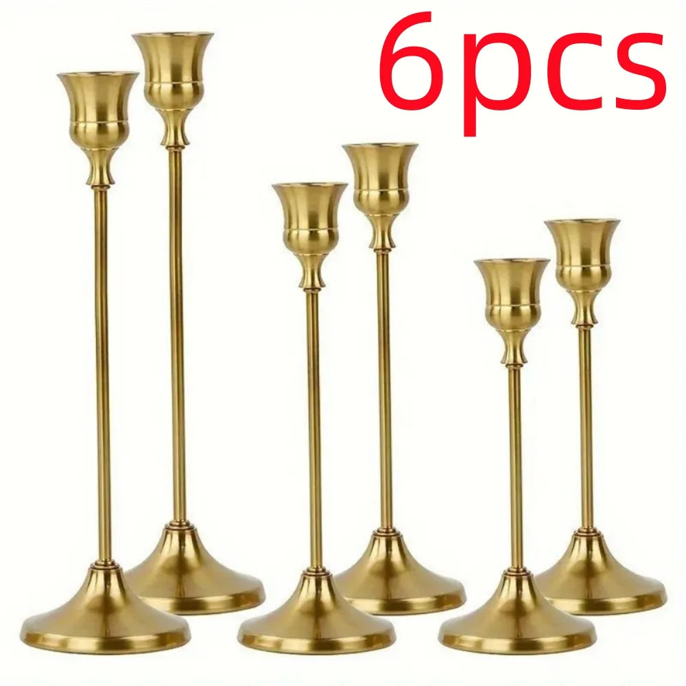 Metal Taper Candle Holders For Home Wedding Decoration New Style