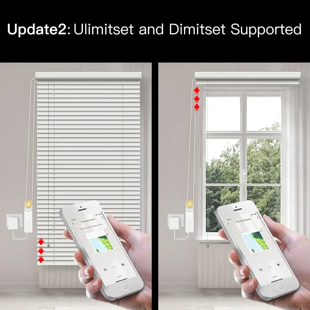 Moes Zigbee Smart Motorized Roller Blind Drive Motor Hub