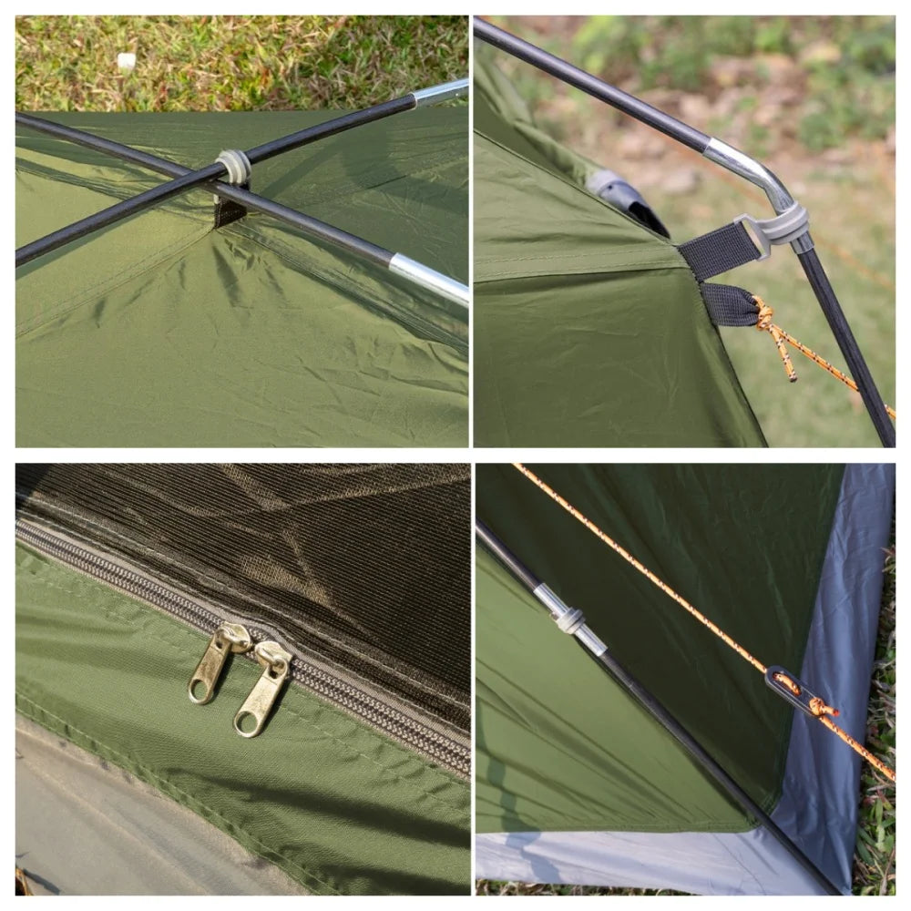 Night Cat Portable 2 Person Waterproof Backpacking Tent