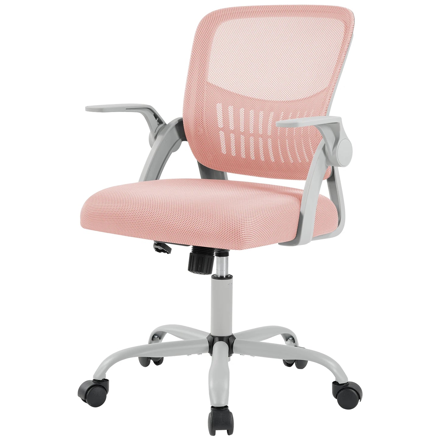 MCQ Ergonomic Mid Back Chair With Lumbar Support 360 Swivel