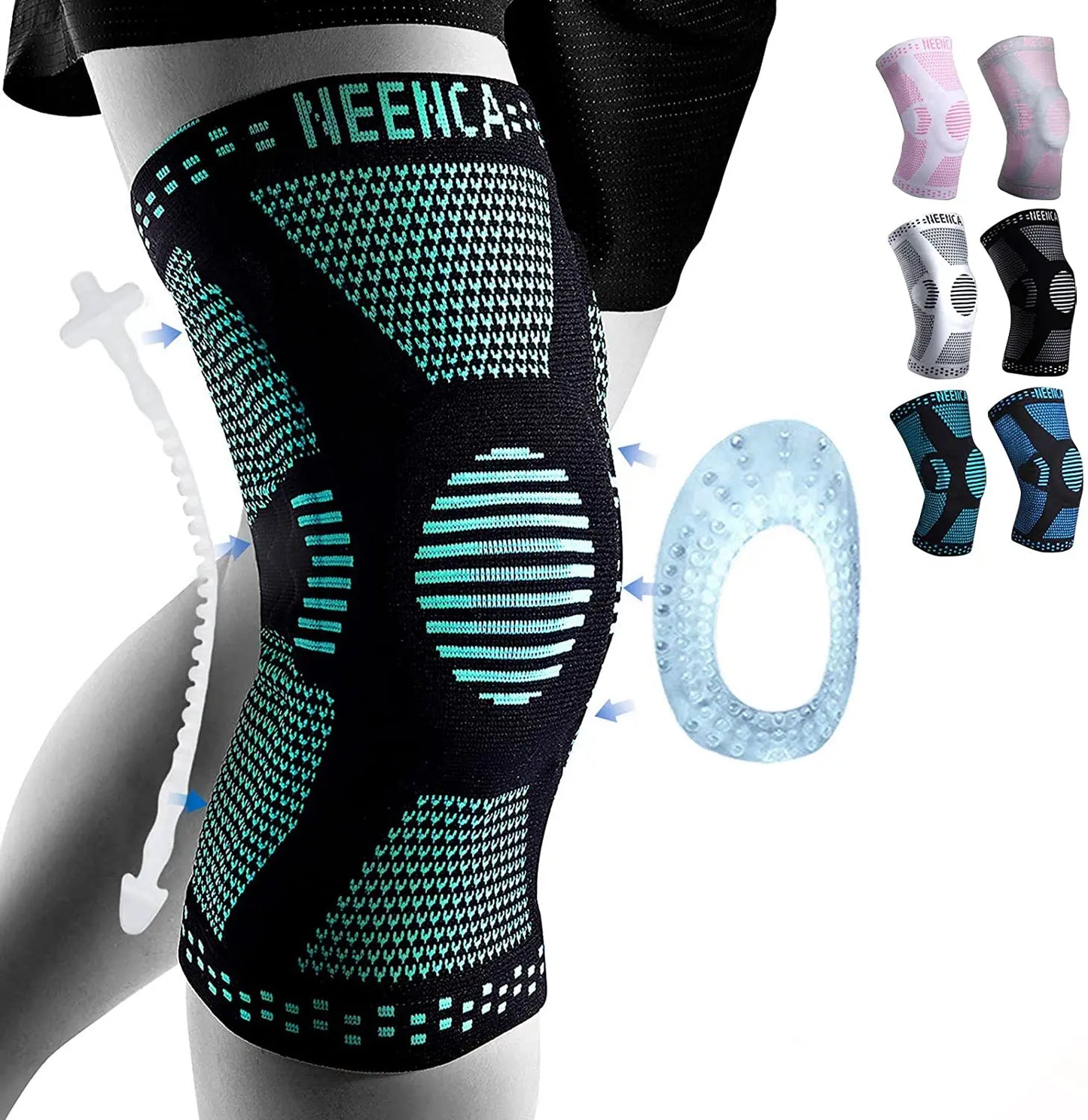 NEENCA Copper Knee Brace For Arthritis And Joint Pain Relief