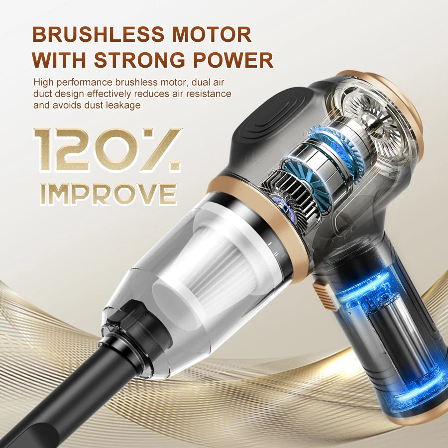 OEM Cordless Handheld Vacuum Cleaner For Home And Car
