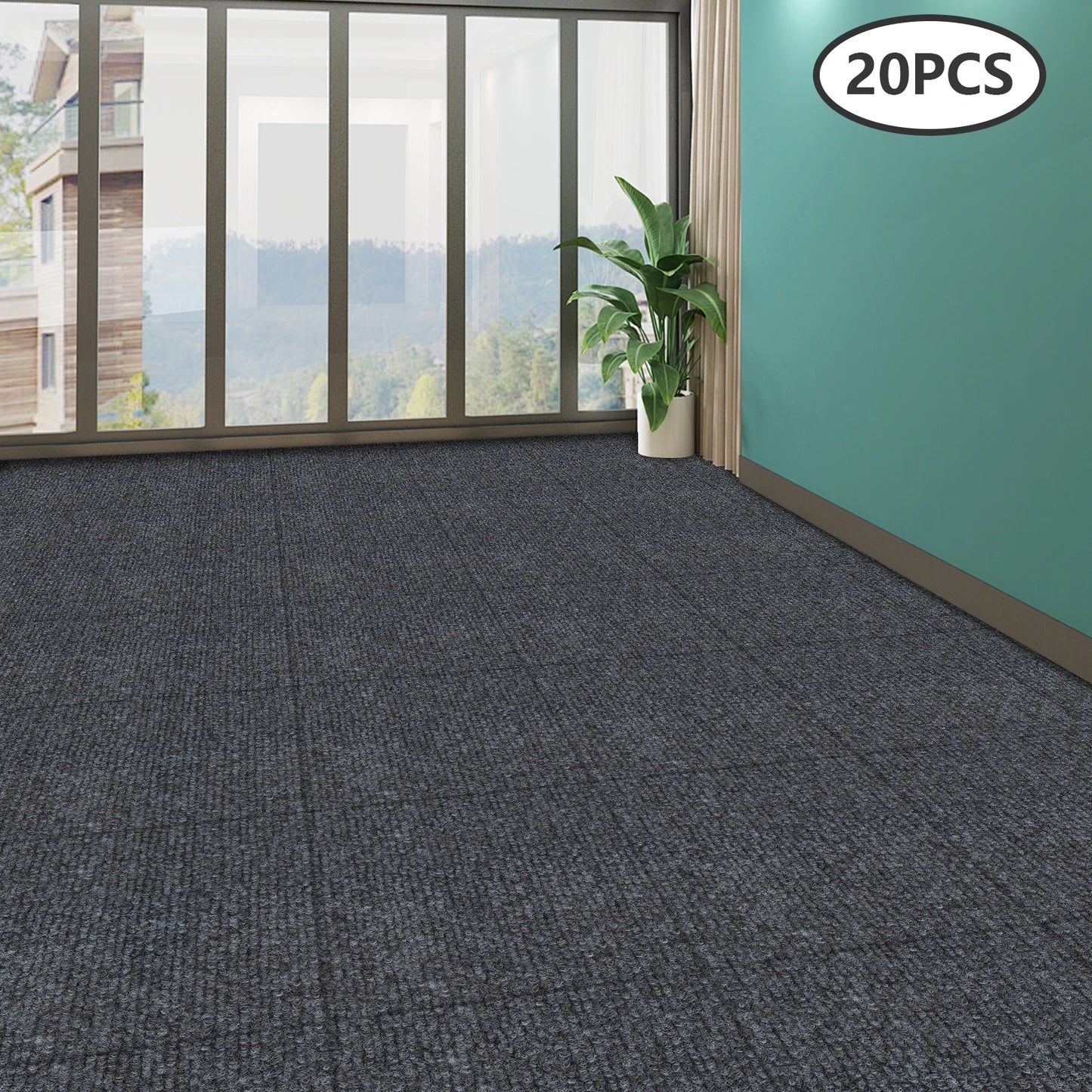 Self Adhesive Diy Carpet Floor Tiles For Modern Home