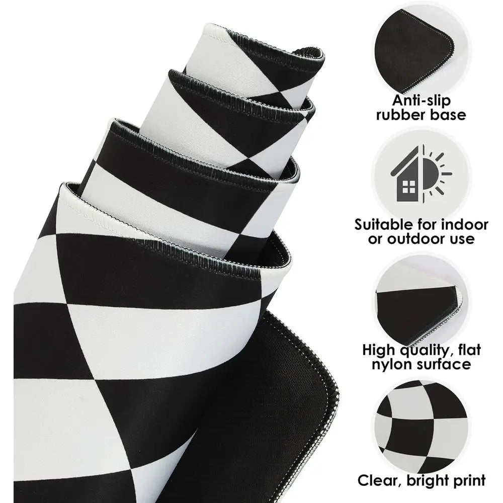 Premium 3D Optical Illusion Area Rug For Modern Home Decor